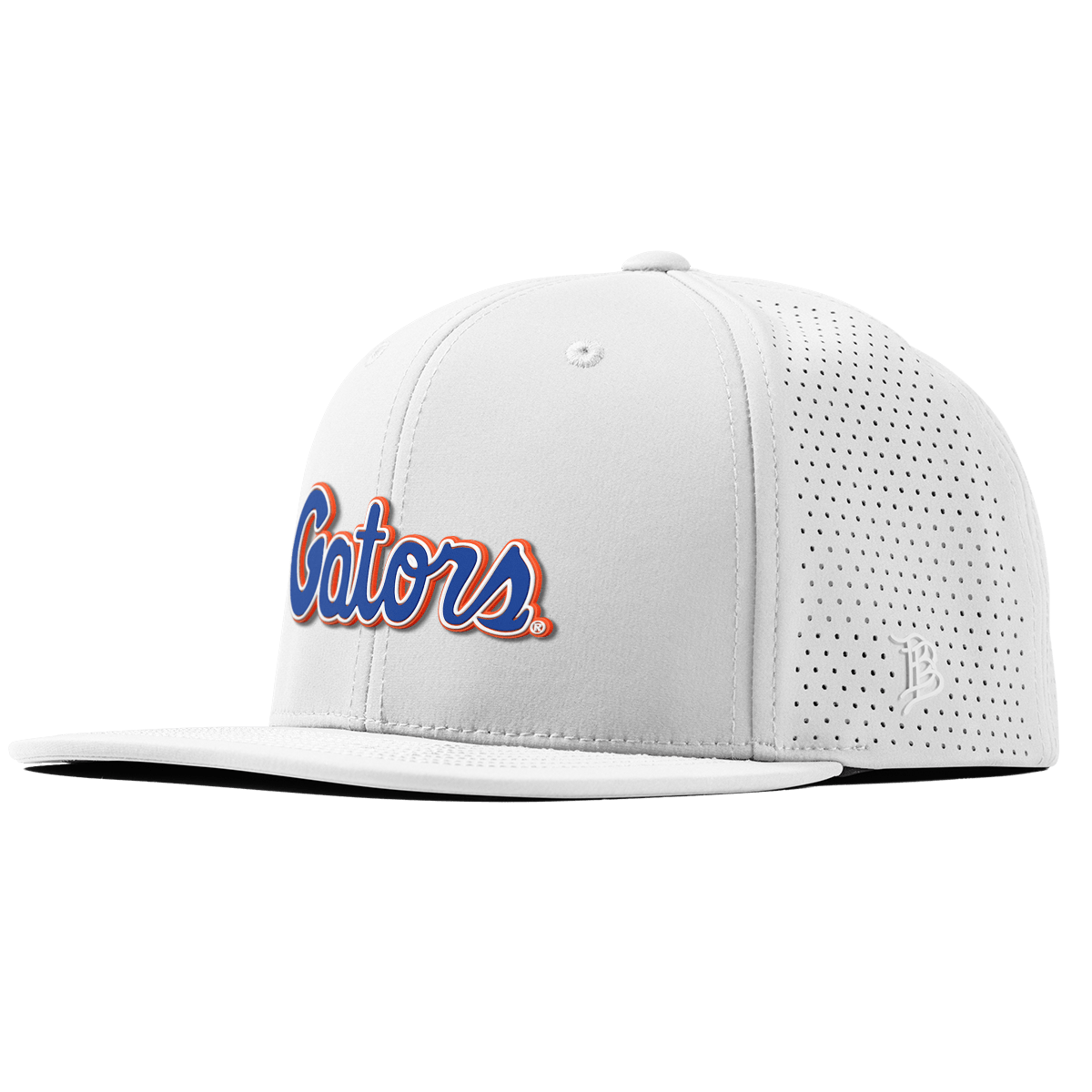 University of Florida "Gator Script" Flat Elite XGen™ White