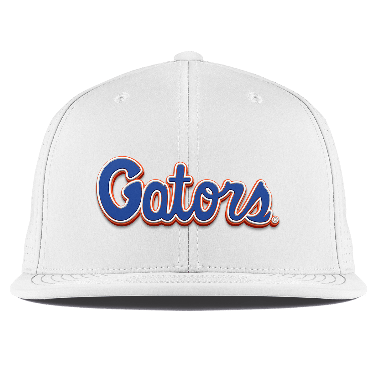 University of Florida "Gator Script" Flat Elite XGen™ White