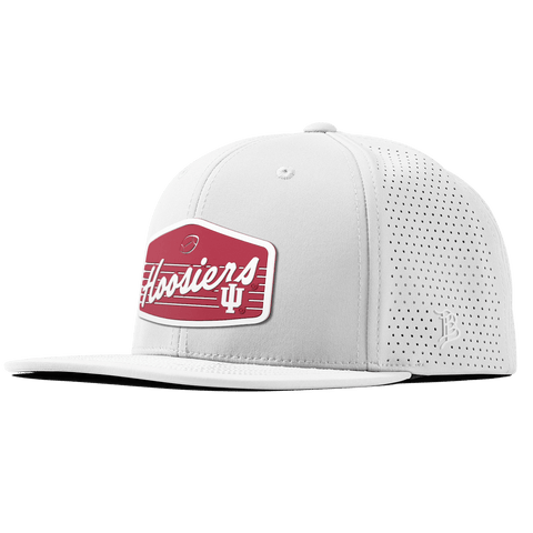 Indiana University "Hoosiers Football" Flat Elite XGen™ White