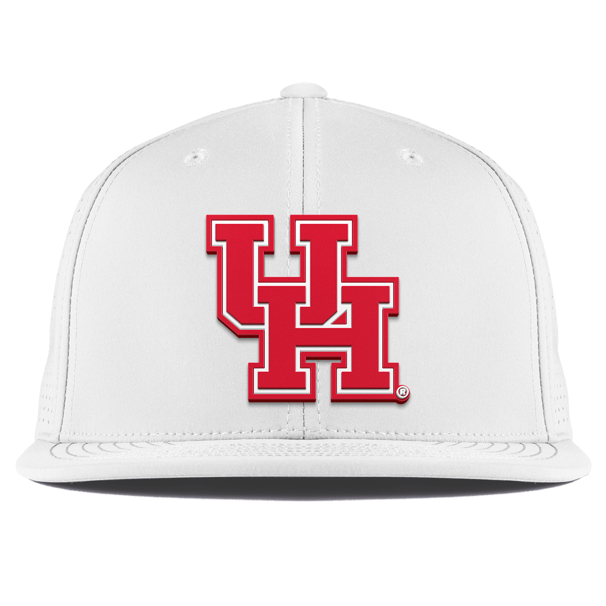 University of Houston "Houston Block" Flat Elite XGen™ White