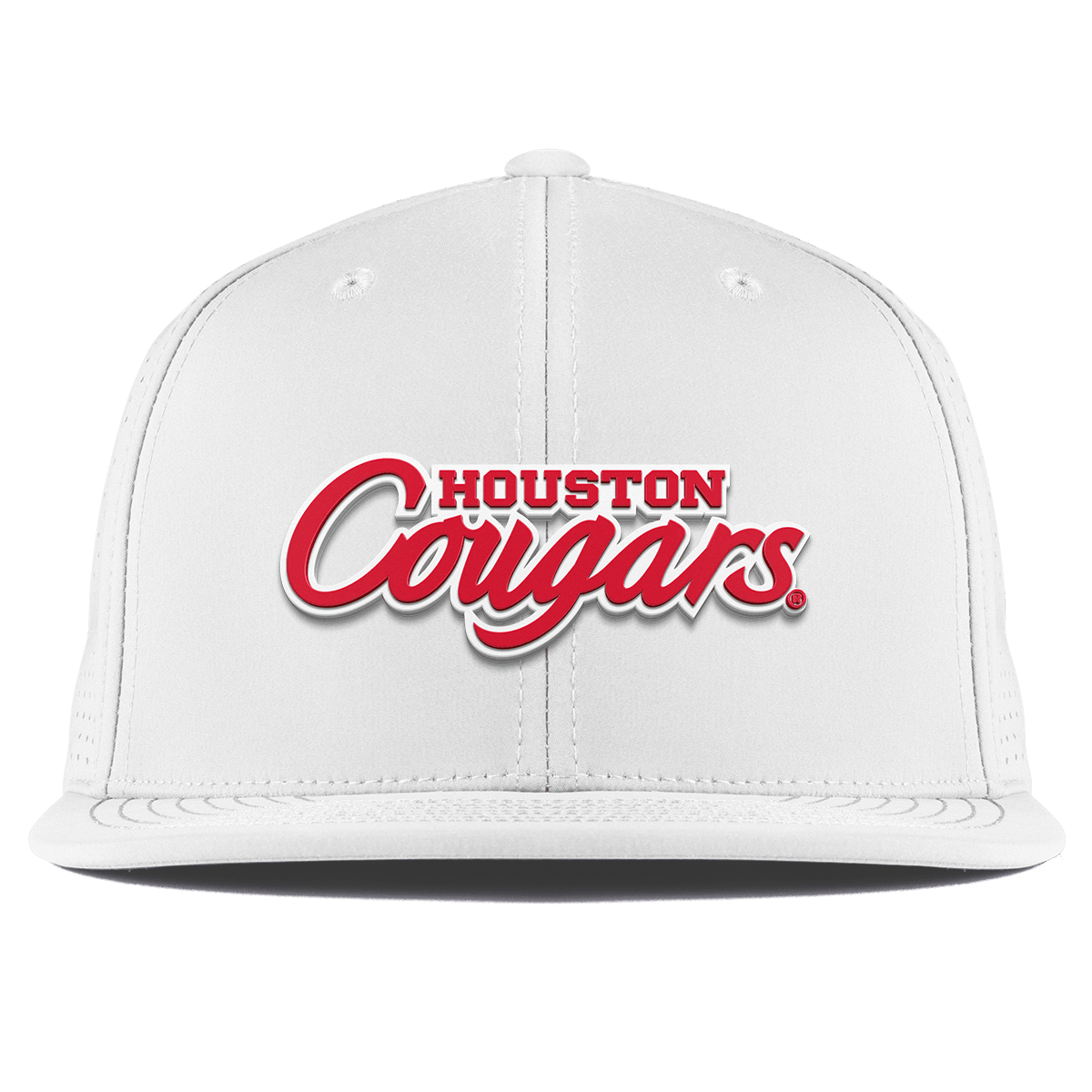 University of Houston "Houston Cougars" Flat Elite XGen™ White