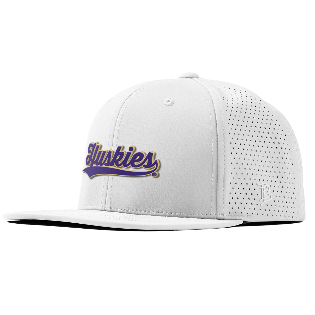 University of Washington "Huskies Script" Flat Elite XGen™ White