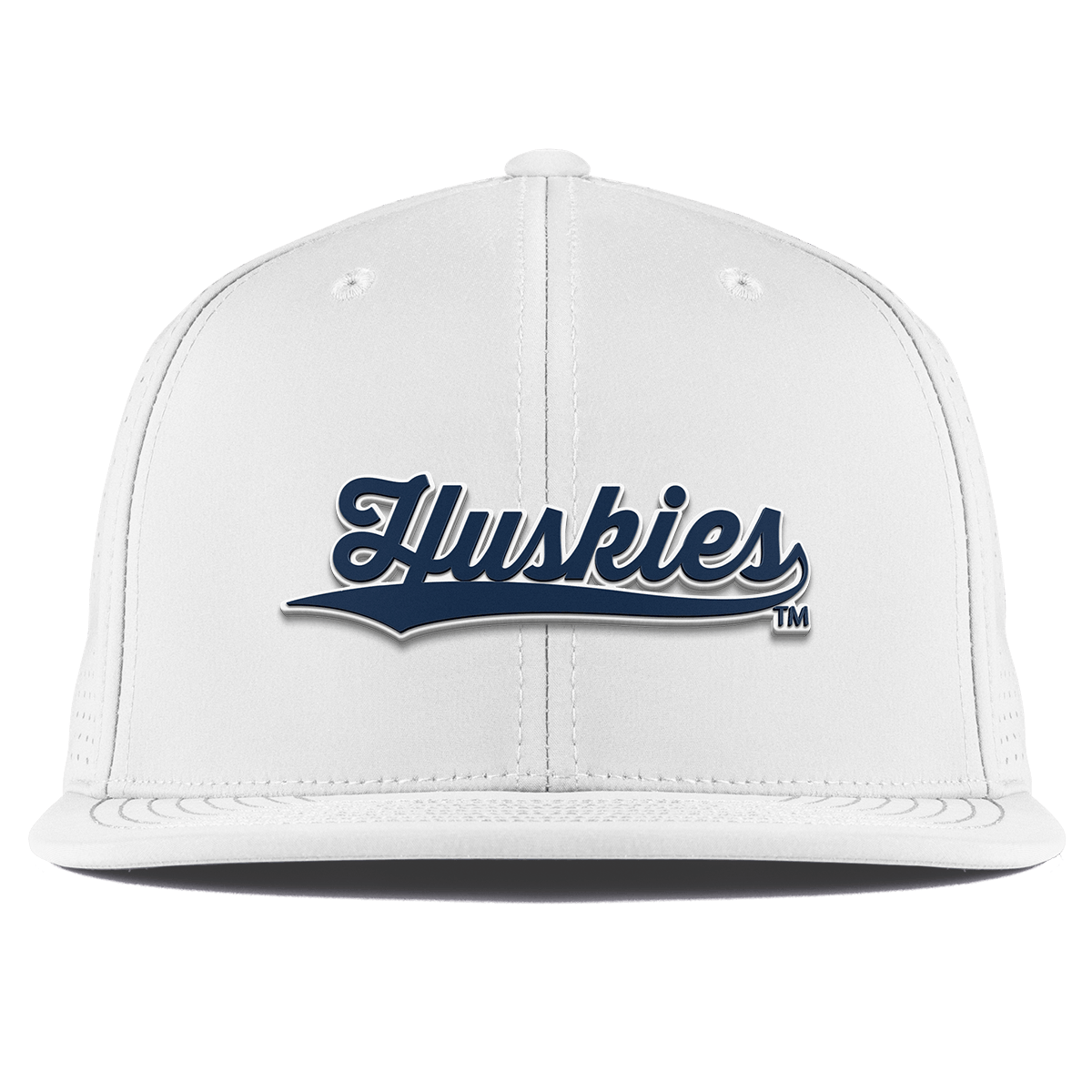 University of Connecticut "Huskies Script" Flat Elite XGen™ White
