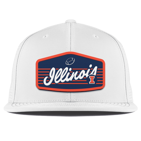 University of Illinois "Illini Football" Flat Elite XGen™ White