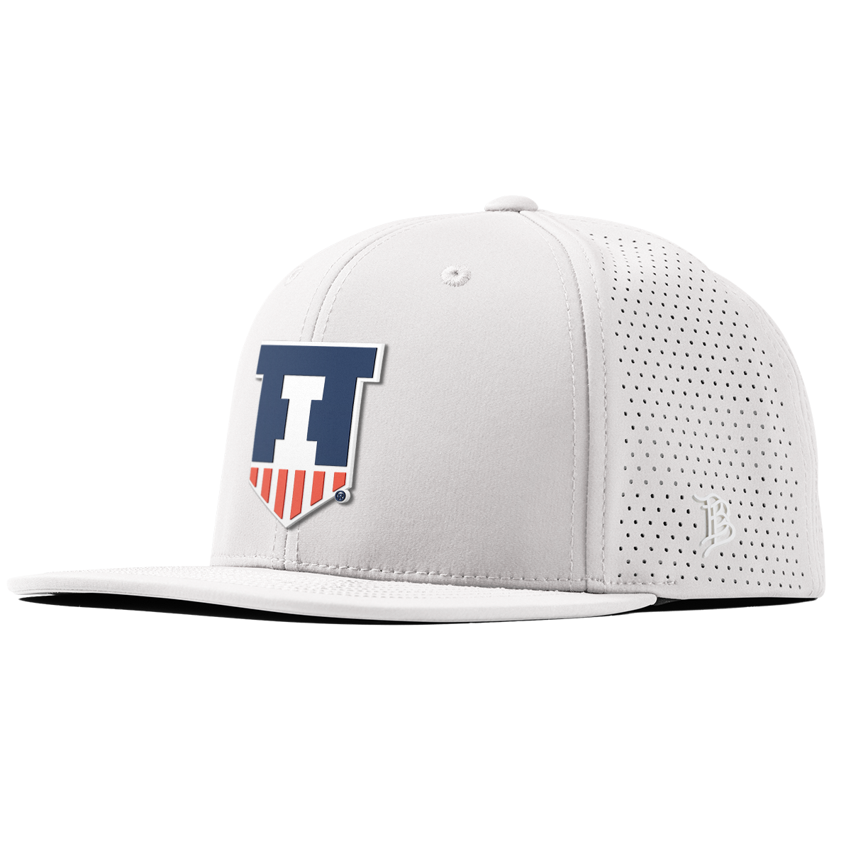 University of Illinois "Illinois Athletics" Flat Elite XGen™ White