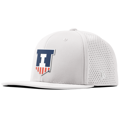 University of Illinois "Illinois Athletics" Flat Elite XGen™ White