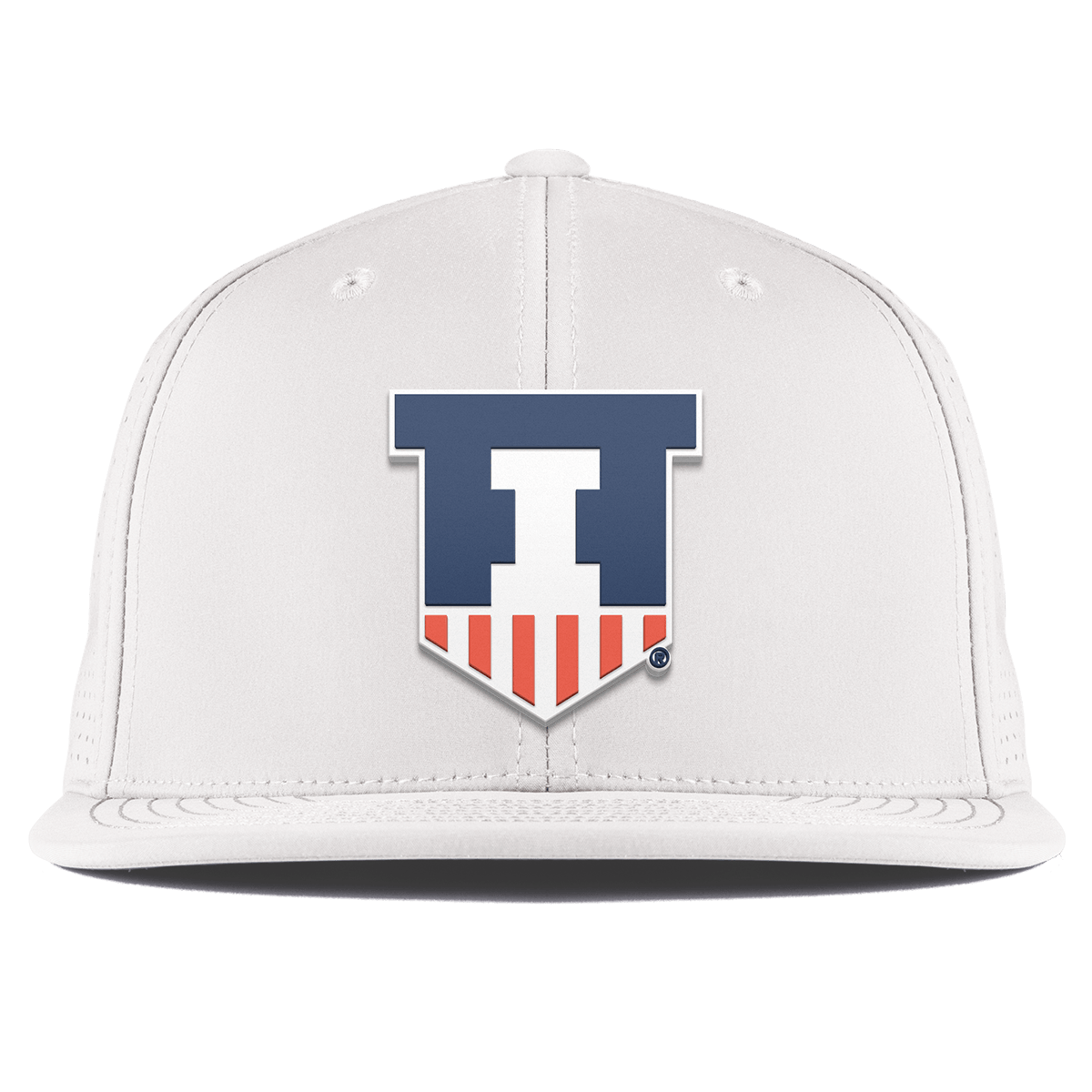 University of Illinois "Illinois Athletics" Flat Elite XGen™ White