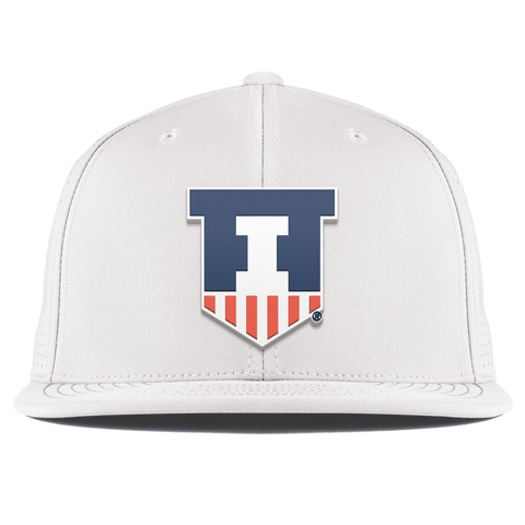University of Illinois "Illinois Athletics" Flat Elite XGen™ White