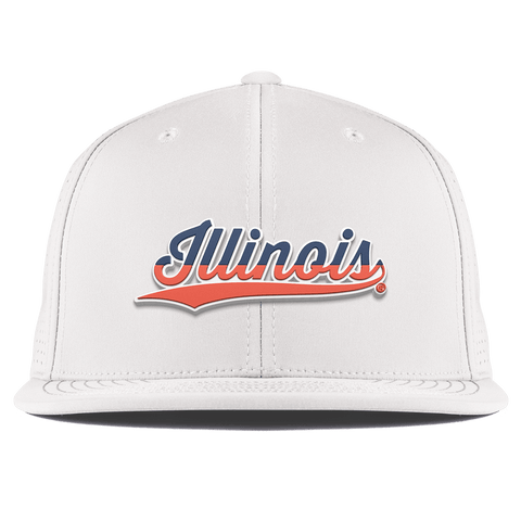 University of Illinois "Illinois Script" Flat Elite XGen™ White