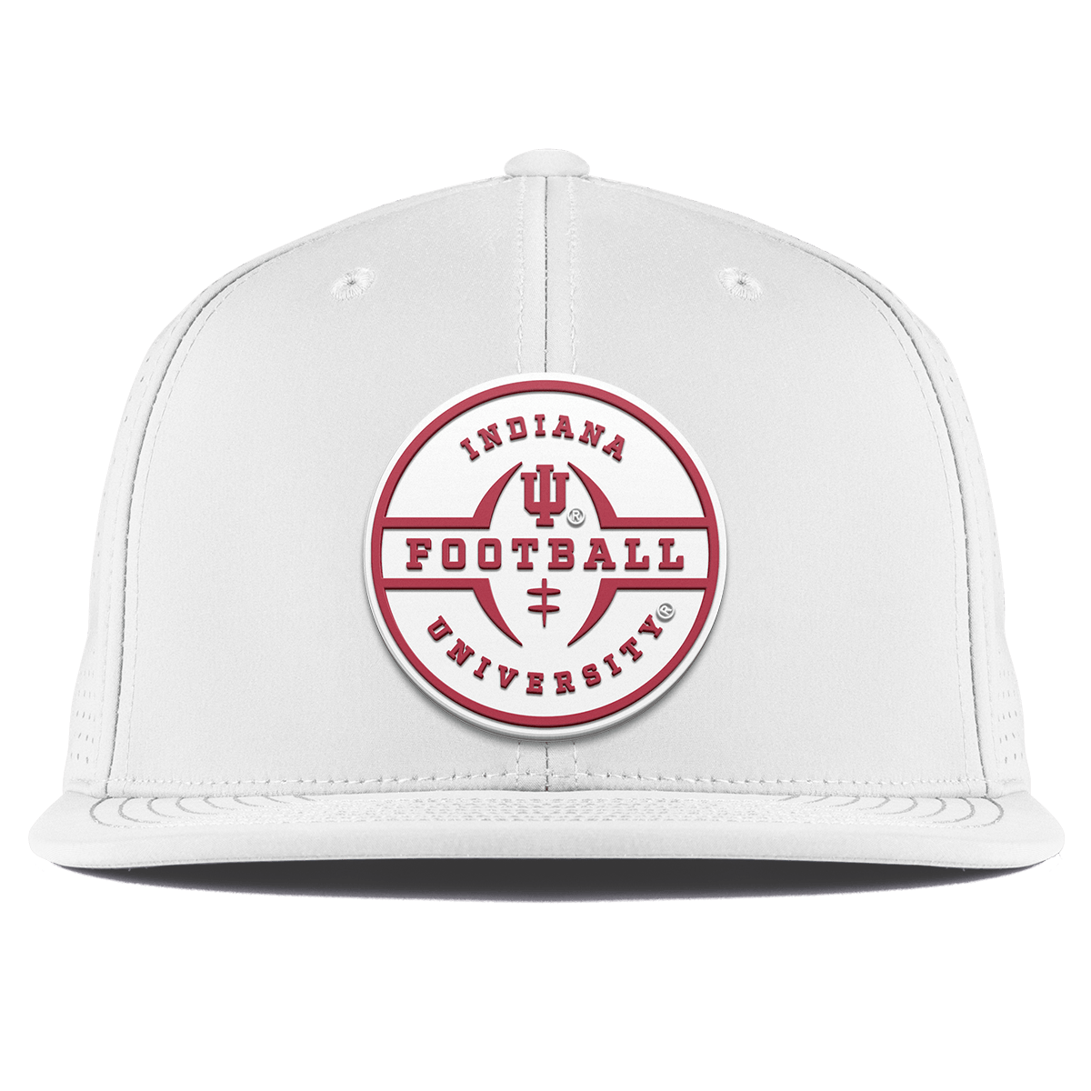 Indiana University "Indiana Football Legacy" Flat Elite XGen™ White