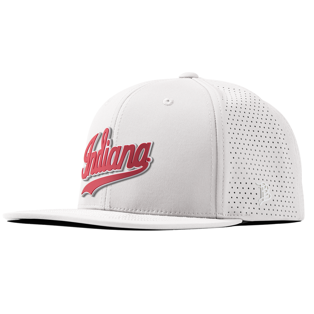 Indiana University "Indiana Script" Flat Elite XGen™ White