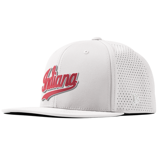 Indiana University "Indiana Script" Flat Elite XGen™ White
