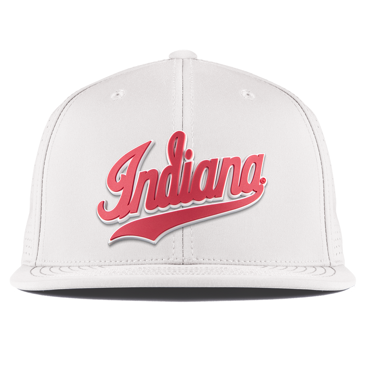 Indiana University "Indiana Script" Flat Elite XGen™ White