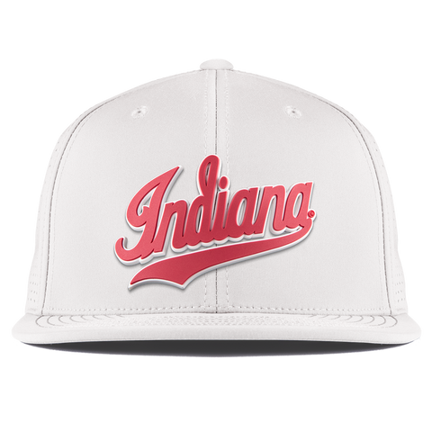Indiana University "Indiana Script" Flat Elite XGen™ White