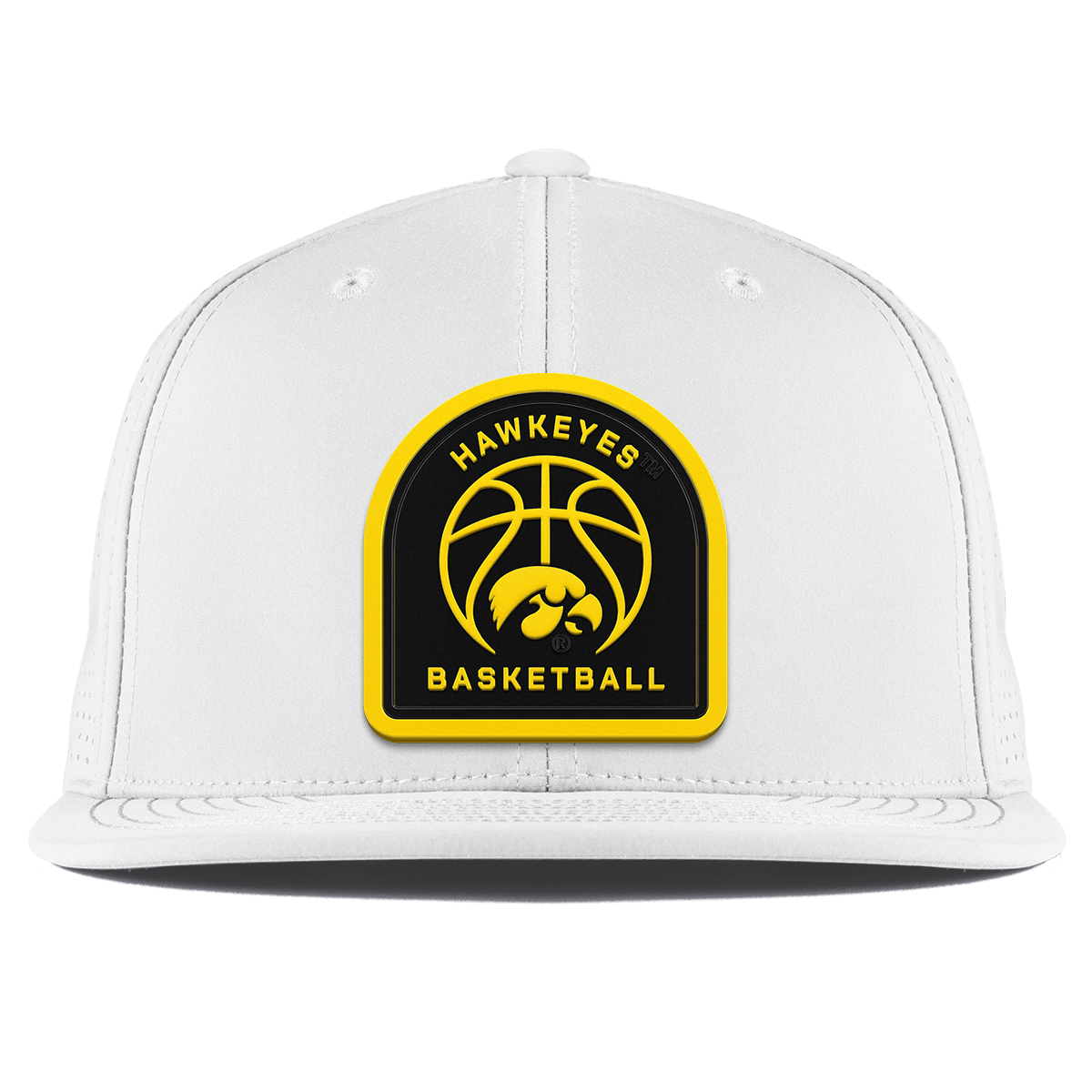 University of Iowa "Iowa Basketball" Flat Elite XGen™ White