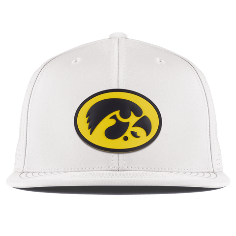 University of Iowa "Iowa Hawkeyes Team Logo" Flat Elite XGen™ White