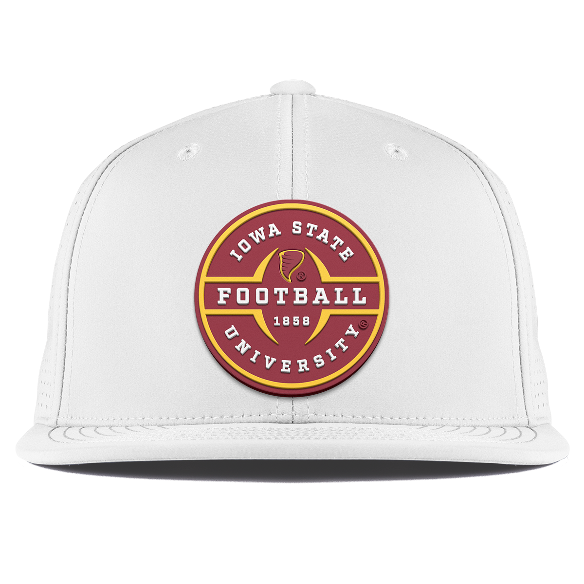 Iowa State University "Iowa State Football Legacy" Flat Elite XGen™ White