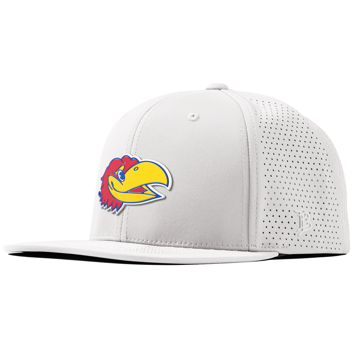 University of Kansas "KU Big Jay" Flat Elite XGen™ White