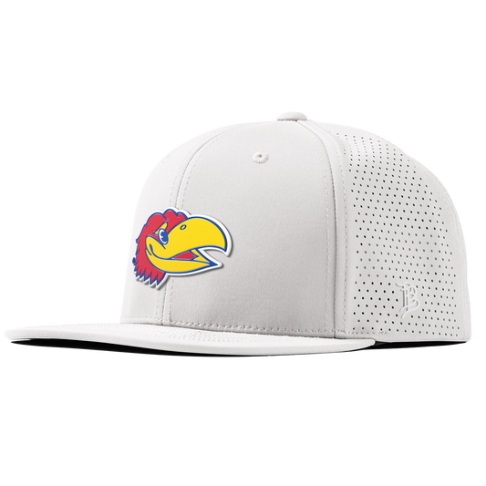 University of Kansas "KU Big Jay" Flat Elite XGen™ White