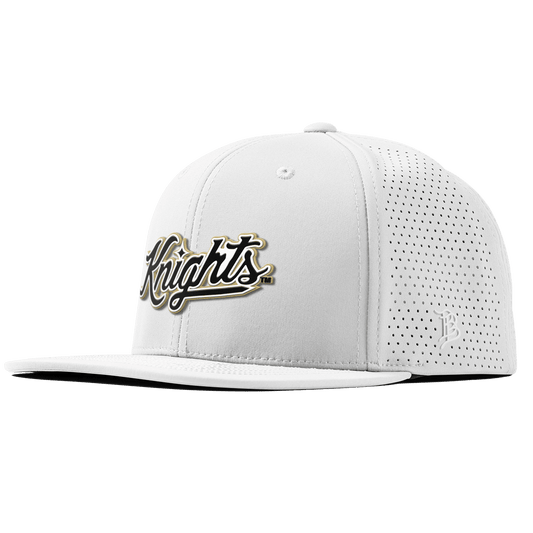 University of Central Florida "Knights Script" Flat Elite XGen™ White