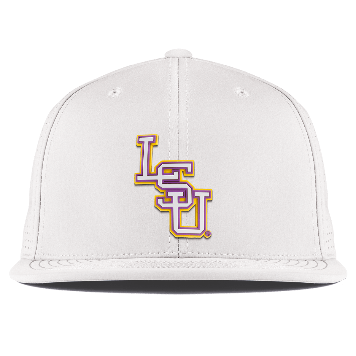 Louisiana State University "LSU Baseball" Flat Elite XGen™ White