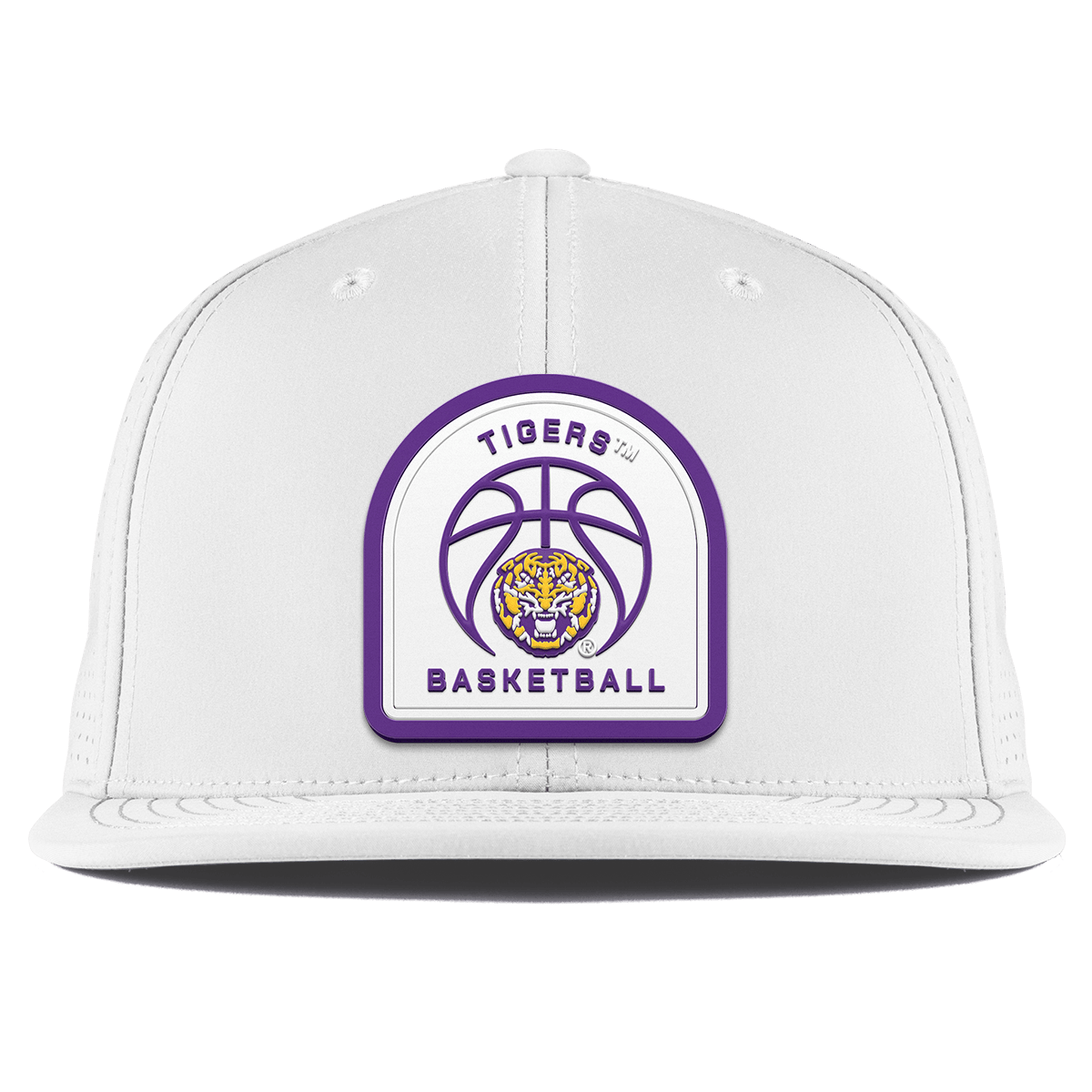 Louisiana State University "LSU Basketball" Flat Elite XGen™ White