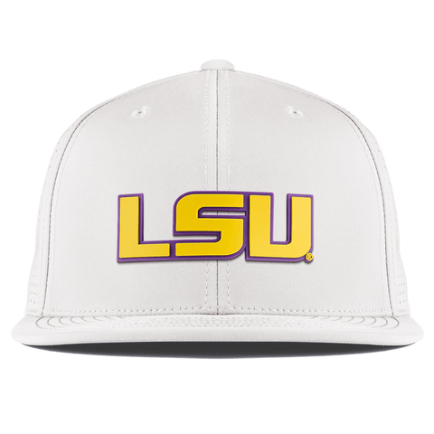 Louisiana State University "LSU Gold Block" Flat Elite XGen™ White
