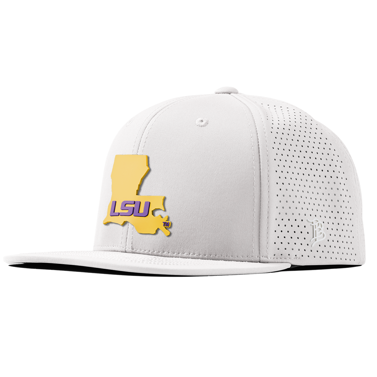 Louisiana State University "LSU Gold State" Flat Elite XGen™ White
