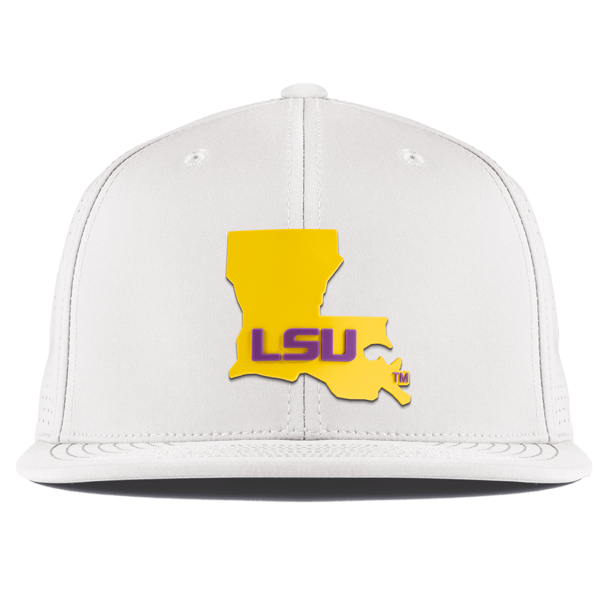 Louisiana State University "LSU Gold State" Flat Elite XGen™ White