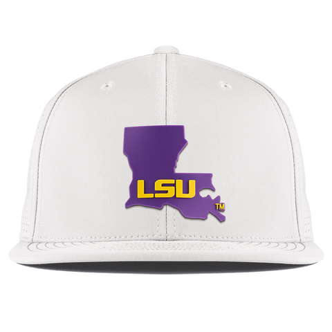 Louisiana State University "LSU Purple State" Flat Elite XGen™ White