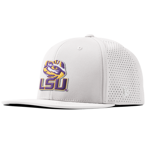 Louisiana State University "LSU Tiger Eye" Flat Elite XGen™ White