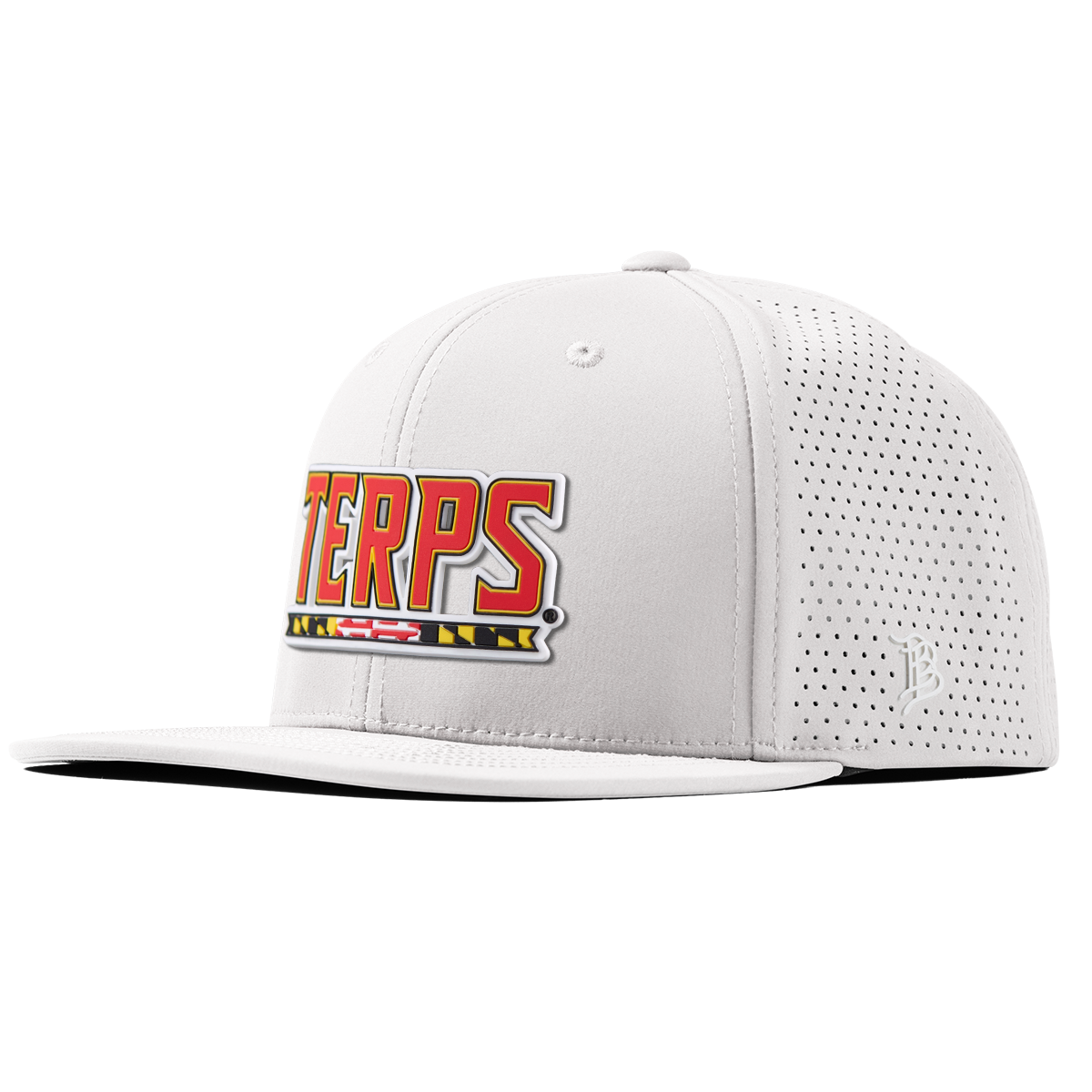University of Maryland "Maryland Terps" Flat Elite XGen™ White