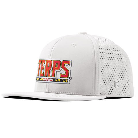 University of Maryland "Maryland Terps" Flat Elite XGen™ White