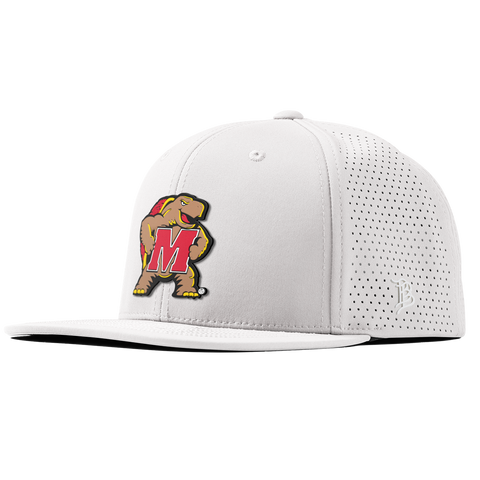 University of Maryland "Maryland Terrapin Team Logo" Flat Elite XGen™ White