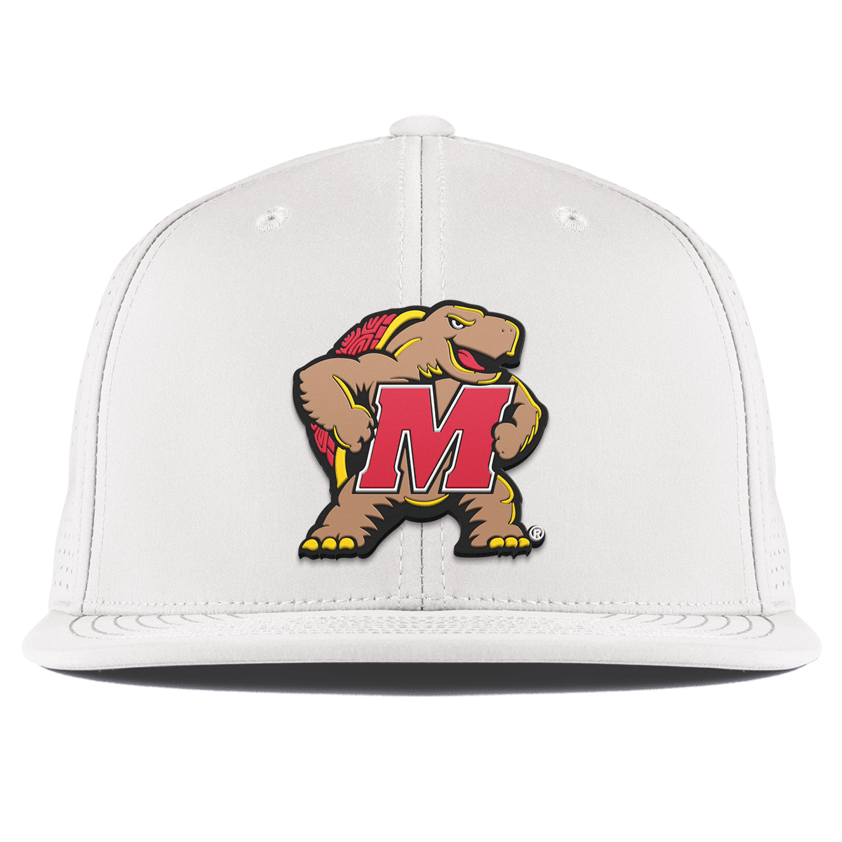 University of Maryland "Maryland Terrapin Team Logo" Flat Elite XGen™ White