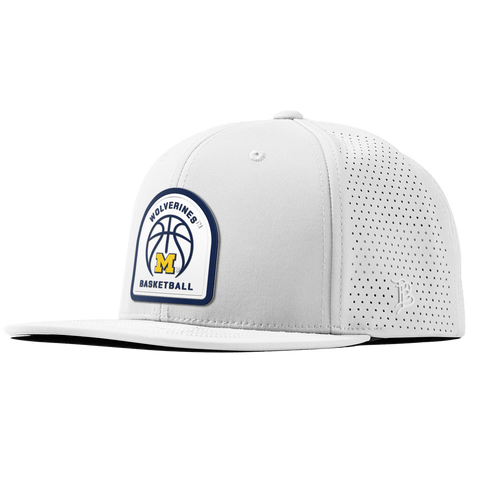 University of Michigan "Michigan Basketball" Flat Elite XGen™ White
