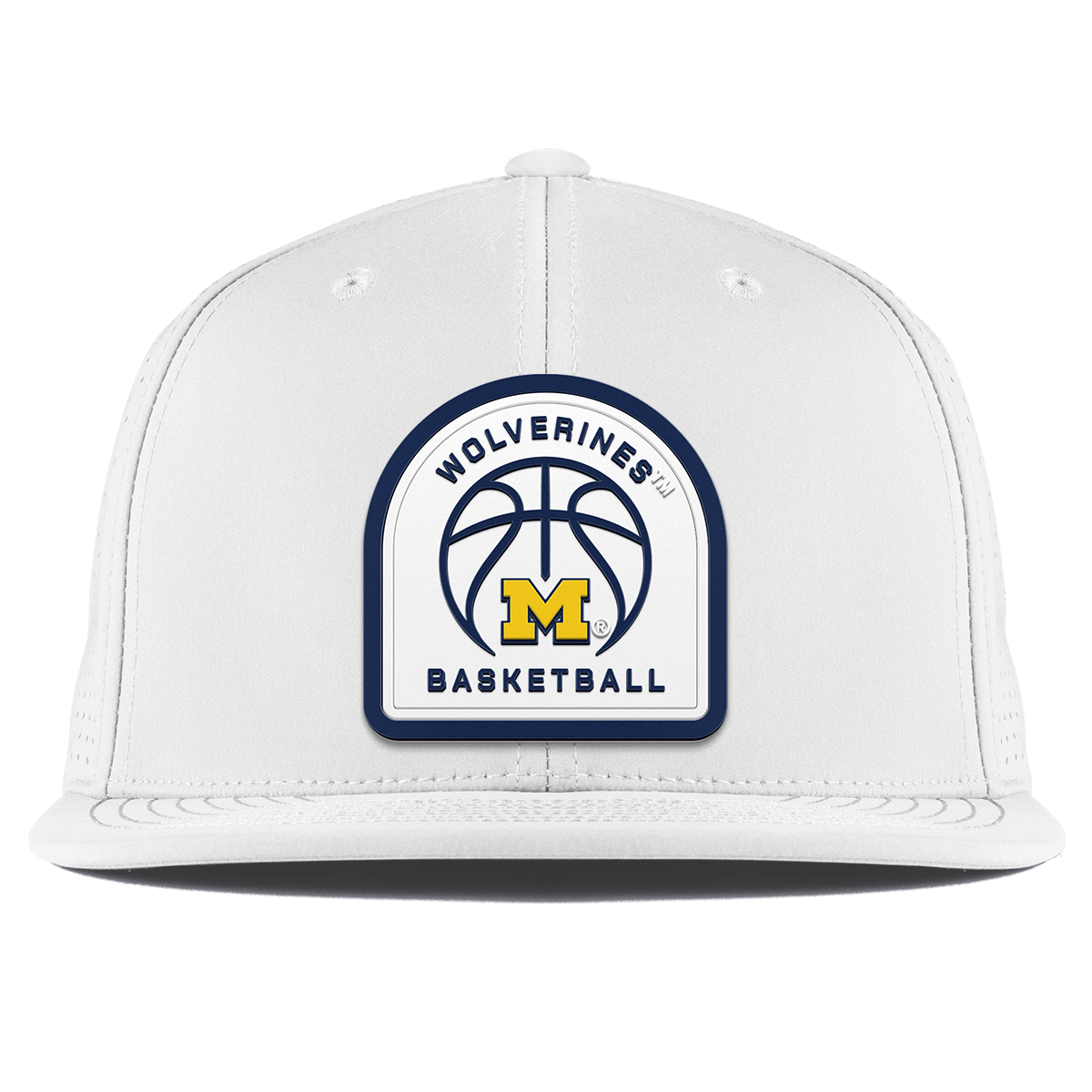 University of Michigan "Michigan Basketball" Flat Elite XGen™ White