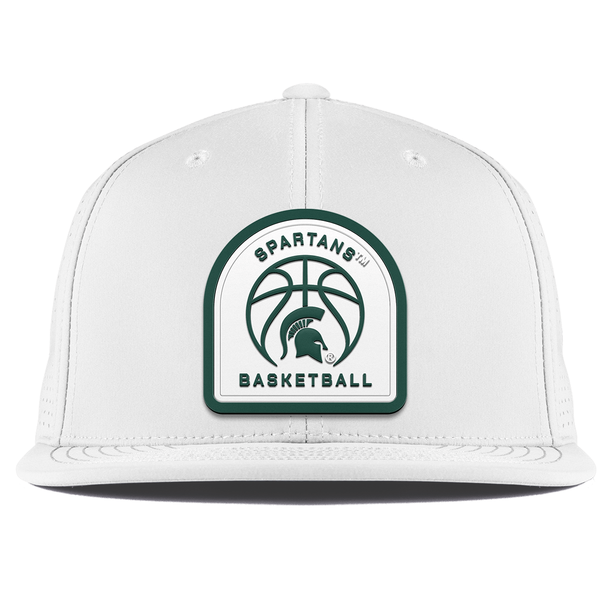 Michigan State University "Michigan State Basketball" Flat Elite XGen™ White