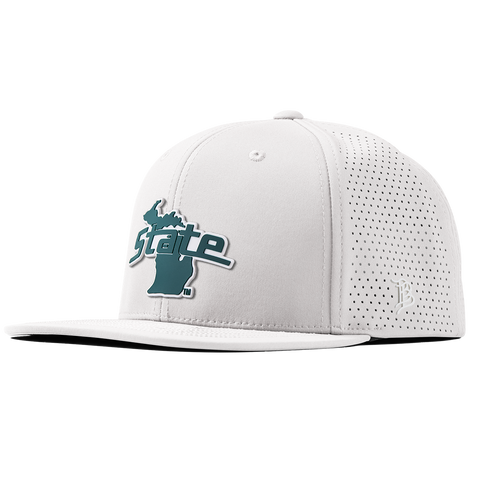 Michigan State University "Michigan State Outline" Flat Elite XGen™ White