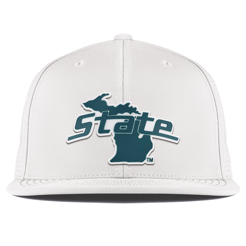 Michigan State University "Michigan State Outline" Flat Elite XGen™ White