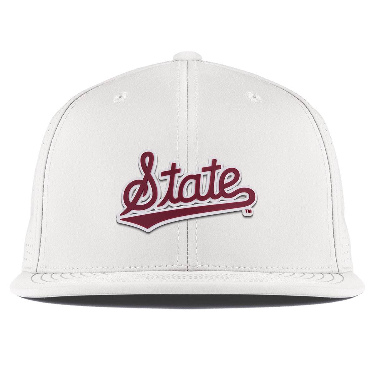 Mississippi State University "Mississippi State Script" Flat Elite XGen™ White