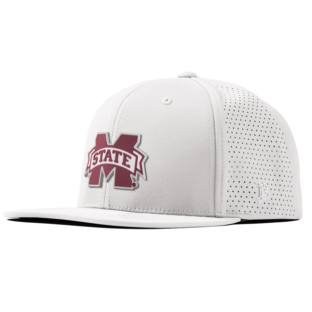 Mississippi State University "Mississippi State Team Logo" Flat Elite XGen™ White