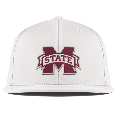 Mississippi State University "Mississippi State Team Logo" Flat Elite XGen™ White
