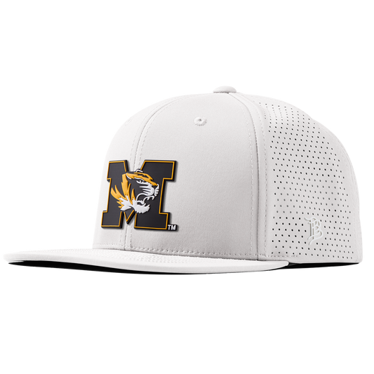 University of Missouri "Missouri M Team Logo" Flat Elite XGen™ White