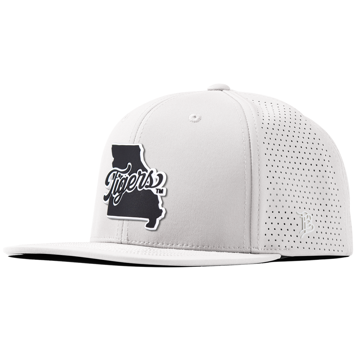 University of Missouri "Missouri Tigers State Script" Flat Elite XGen™ White