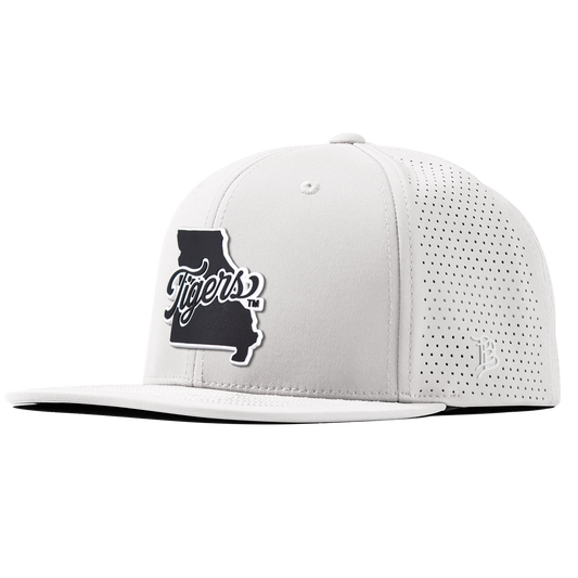 University of Missouri "Missouri Tigers State Script" Flat Elite XGen™ White