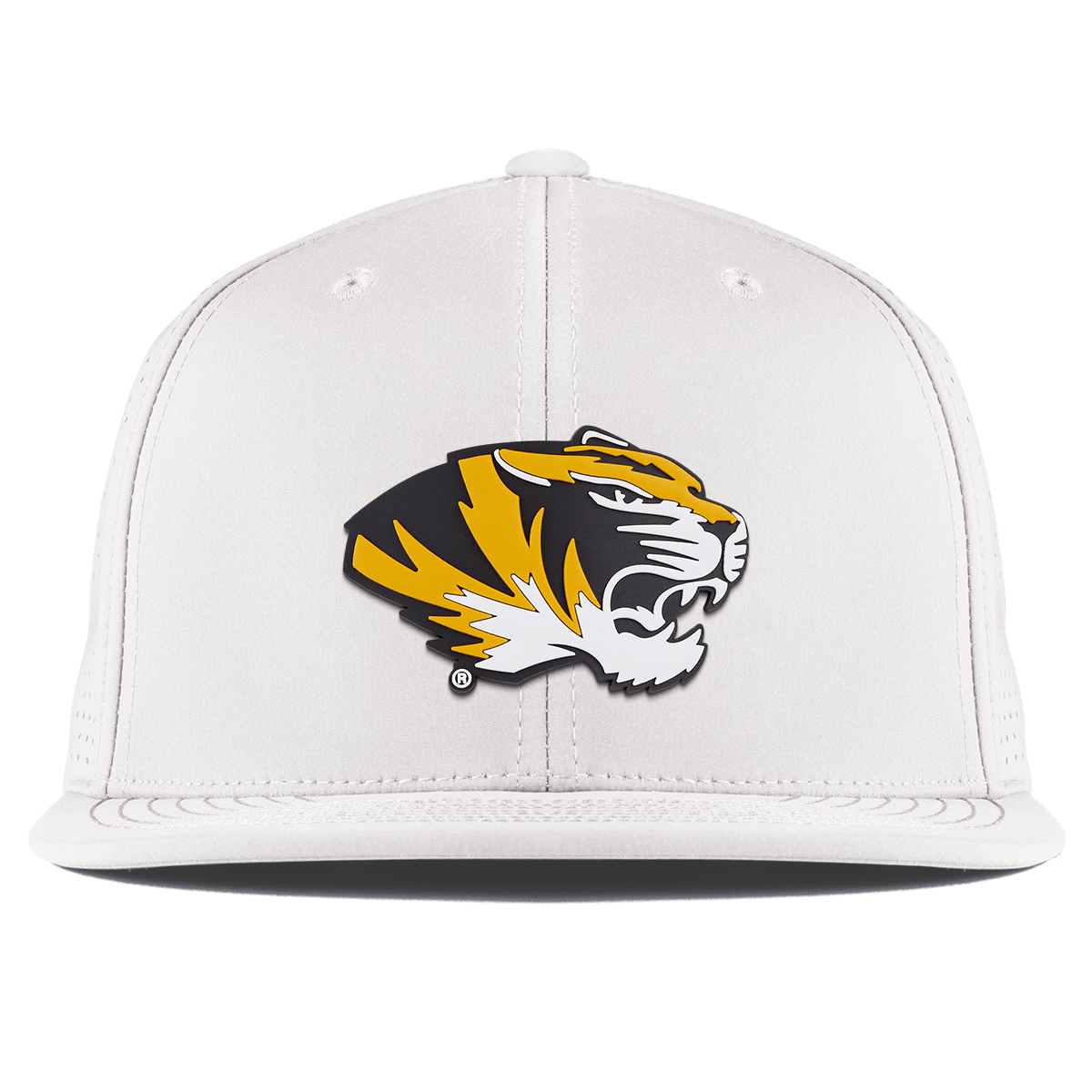University of Missouri "Missouri Tigers Team Logo" Flat Elite XGen™ White
