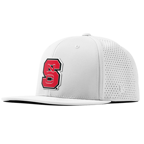 North Carolina State "NC State Block" Flat Elite XGen™ White