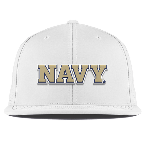 United States Naval Academy "Naval Academy Block" Flat Elite XGen™ White