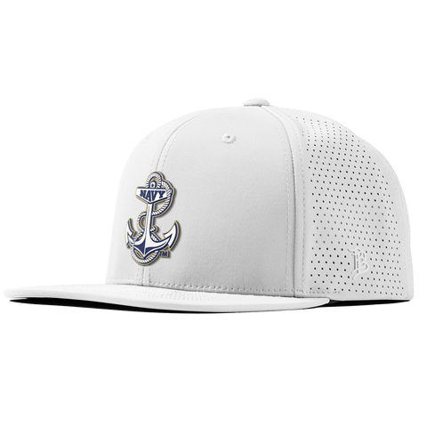 United States Naval Academy "Naval Academy Midshipman" Flat Elite XGen White